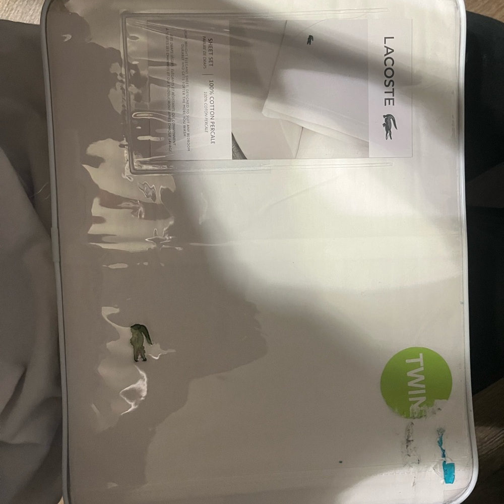 Lacoste White Tablet Case
